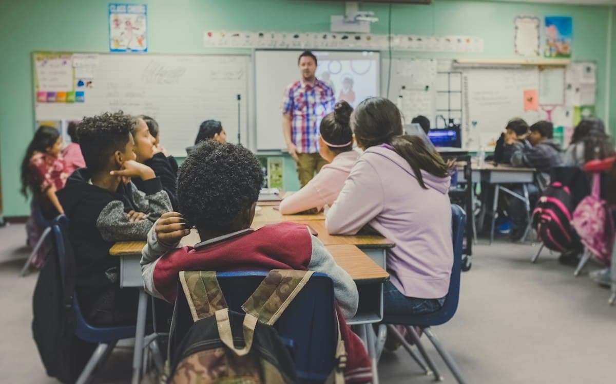 A classroom of learners, atmospheric photo not a portrait of the named pastor